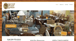 Desktop Screenshot of capecoralfurnitures.com